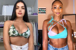 Плавки и маленькая грудь. Девушки придумали, как оживить старые купальники (фото)