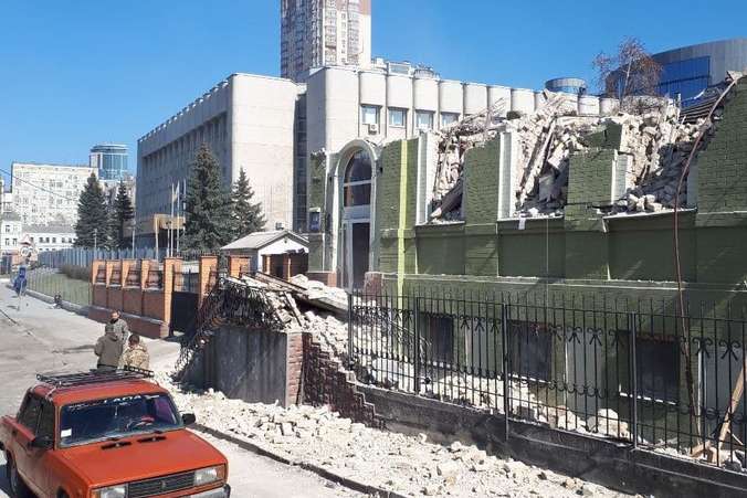 Міністр культури відреагував на знесення історичного будинку Уткіна в Києві