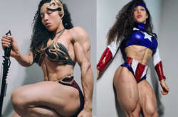 Бодибилдерша провела 8 лет в зале, чтобы накачать впечатляющие мышцы. Но ей никто не верит (фото)