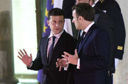В Париже начались переговоры Зеленского и Макрона