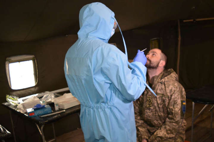 У Збройних силах за минулу добу виявили 93 хворих на коронавірус