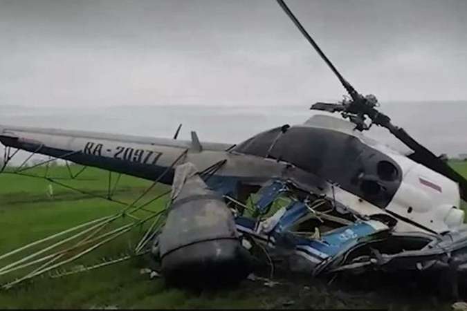 У Росії розбився вертоліт: пілот загинув
