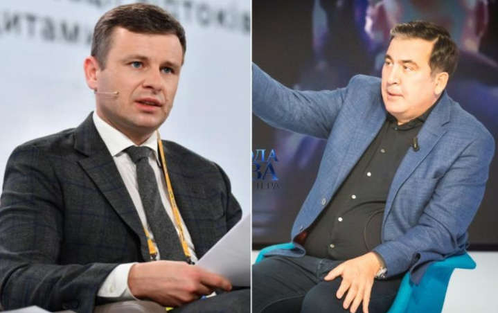 Саакашвили обозвал министра финансов Украины «козявкой»
