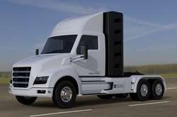  Концепт важкої американської водневої вантажівки Nikola One 
   
  