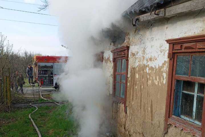 Під час пожежі на Київщині загинув чоловік