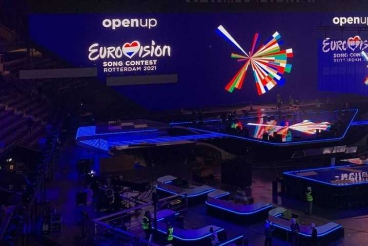 В Роттердаме установили главную сцену «Евровидения-2021»