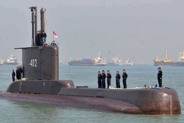 Зниклий в Індонезії підводний човен знайшли поблизу Балі