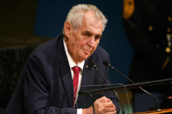 Мілош Земан виступить «з надзвичайною промовою» в неділю, 25 квітня