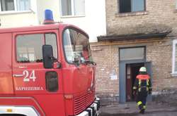 Пожежа сталася у двоповерховому будинку