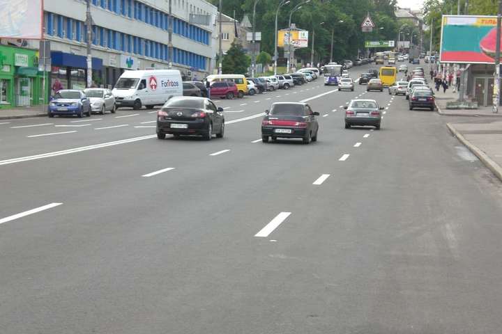 Вулицю в центрі Києва реконструюють для зниження кількості ДТП. Що буде зроблено