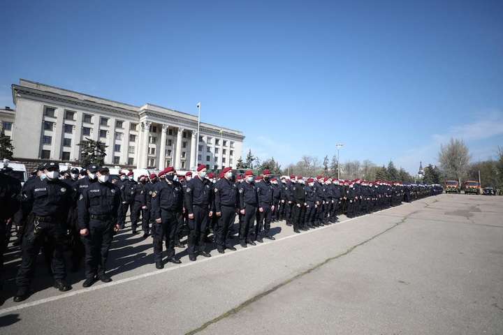 Поліція посилено охороняє порядок у сьому річницю трагічних подій в Одесі