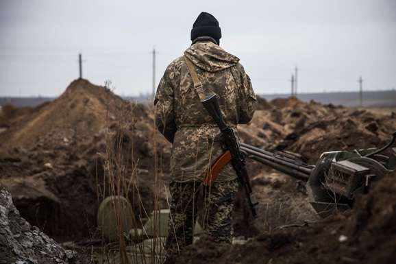 Українські позиції на Донбасі обстріляні неподалік Катеринівки