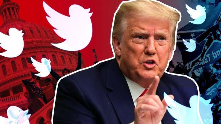 Twitter блокує акаунти, які розповсюджують заяви Трампа