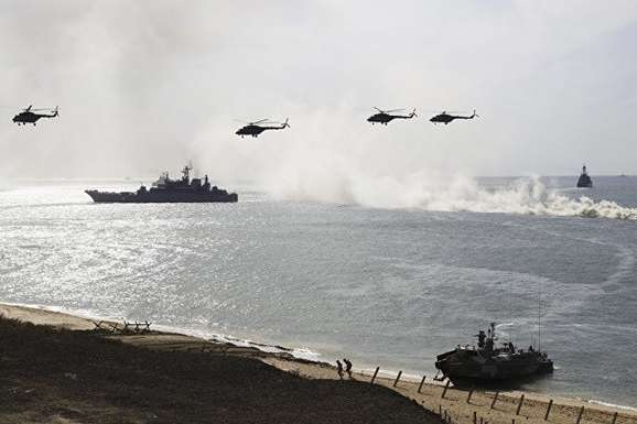Россия усилила военно-морское присутствие около берегов Украины