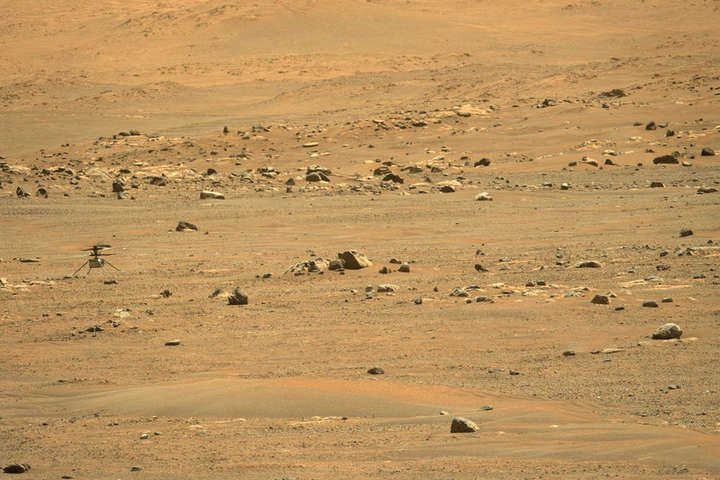 Вертоліт NASA вперше перелетів на нове місце на Марсі