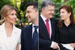 Зеленська сказала, що жодної передачі справ між нею та її попередницею, екс-першою леді Мариною Порошенко не відбулося