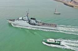 В Черное море зашел британский военный корабль Trent. Он направляется в Одессу