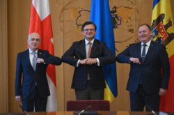 Украина, Молдова и Грузия подписали меморандум для совместного движения в ЕС