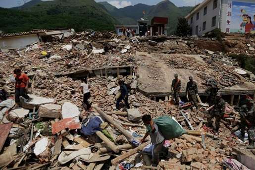 У Китаї зафіксовано другий землетрус за день, є жертви