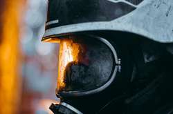 Над ліквідацією пожежі працювали десять рятувальників