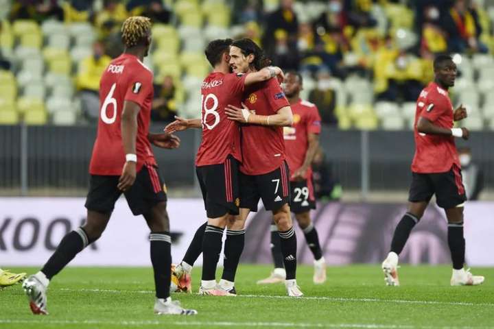 Кавані забив за «Манчестер Юнайтед» і зрівняв рахунок у фіналі Ліги Європи
