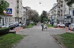 Делініатори встановлені на нерегульованих пішохідних переходах