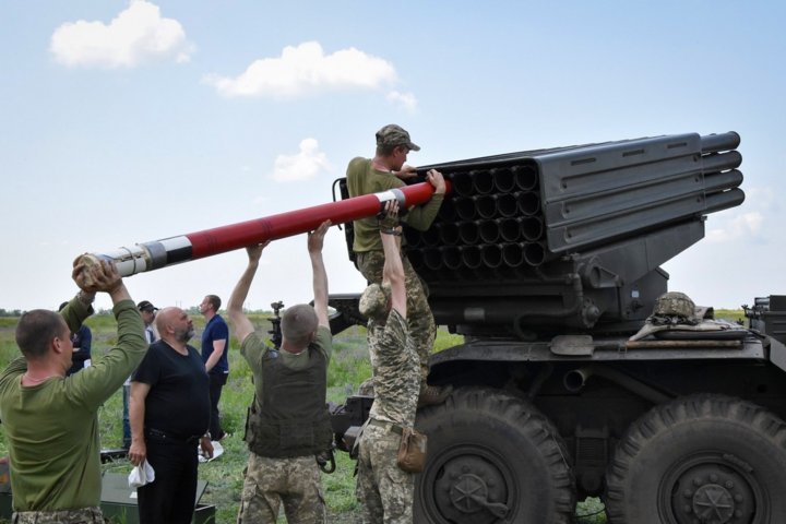 Украинские военные испытали новейший снаряд для «Града»