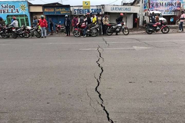 У Конго за день стався 61 землетрус