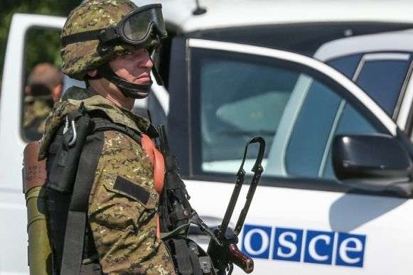 На Донбассе миссия ОБСЕ зафиксировала на выходных 108 нарушений «тишины»