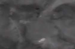 Українські армія відстежила і знищила техніку бойовиків (відео)