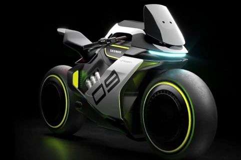 Компанія Segway представила концепт водневого мотоцикла