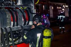 На місці пожежі працювали 18 рятувальників