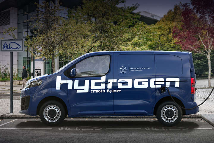 Citroen презентував водневий фургон е-Jumpy Hydrogen