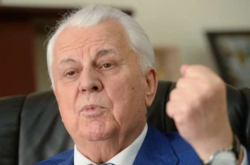  Глава украинской делегации ТКГ Леонид Кравчук 