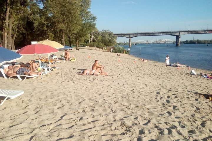 До літнього сезону в Києві готові 14 пляжів і 18 зон відпочинку біля води
