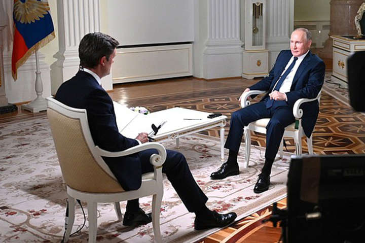 Путин дал интервью не американскому телеканалу NBC, а коллективному российскому зрителю
