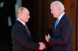  Володимир Путін та Джо Байден зустрілися 16 червня у Женеві 