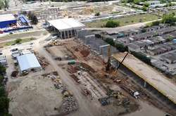 Залито першу плиту в Україні довжиною майже 100 метрів