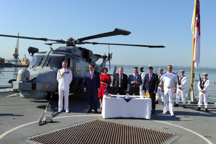 Военно-морские силы Украины и Великобритании договорились о сотрудничестве