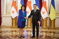 «Слава Украине» от президента Грузии: Зеленский встретился с Зурабишвили