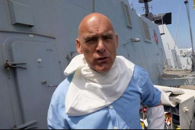 Появилось видео с британского эсминца, который «атаковали» россияне