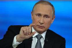 Карикатурист висміяв «кашу» в голові Путіна (фото)