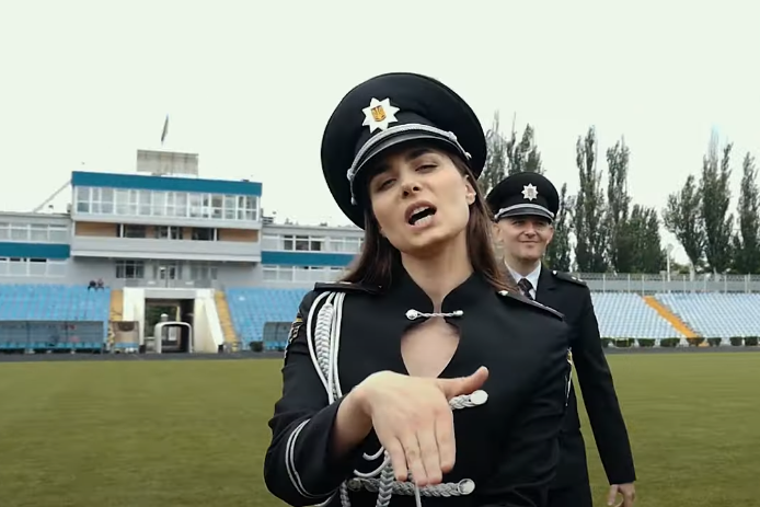 «М'яч православний». Пісню українських поліцейських висміяли в соцмережі (відео)