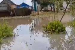 Село на Херсонщині перетворилося на Венецію через сильні зливи (відео)
