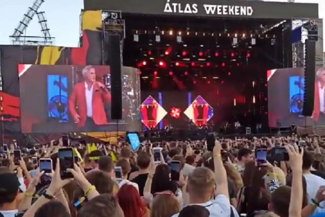 Російський співак Меладзе, попри протести, виступив на Atlas Weekend (фото)