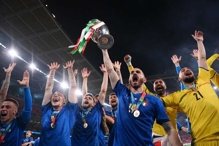 Розчарування Англії та емоції Італії. Фото з фіналу Євро