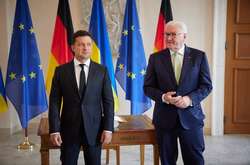 Зеленський обговорив з президентом Німеччини Донбас та членство в ЄС і НАТО