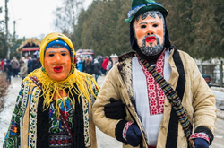  Основними дійовими особами карнавалу традиційно є   Маланка,   найчастіше це переодягнений хлопець, та Василь 