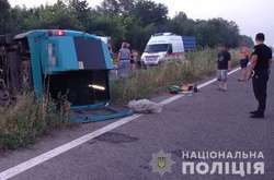 На Луганщині перекинулася маршрутка, дев’ятеро пасажирів – у лікарні 