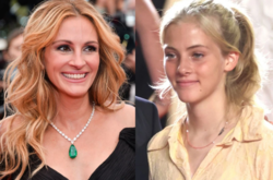 16-летняя дочь Джулии Робертс появилась на красной дорожке Каннского кинофестиваля и вызвала споры